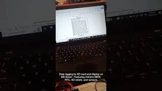 Datalogging and Visualisation using Arduino and MS Excel