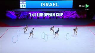 ISRAEL 5 HOOPS AA 38,4 - European Cup 2024