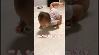 こんなこけ方ある？ってレベルの斬新なコケ #baby #fyp #funny #赤ちゃん #実況ベイビー ※怪我は一切なく無事だそうです。