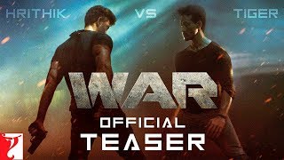 War | Official Teaser | Hrithik Roshan | Tiger Shroff | Vaani Kapoor | Releasing 2 Oct