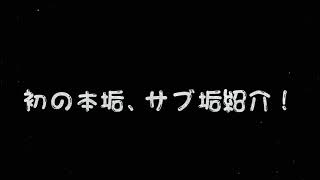 初の本垢、サブ垢の紹介動画！実は......