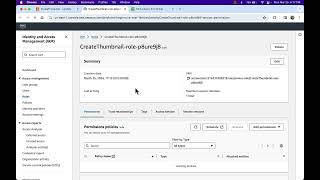 AWS Lambda (python) create thumbnail lab overview