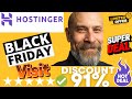 Hostinger Black Friday Sale 2023 [NEW] [Immediate Access to 91% Coupon Discount Codes]