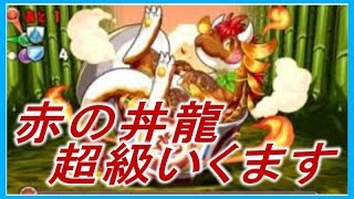 【パズドラ】赤の丼龍　超級いくます