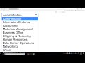 Populating Drop Down menus from Database