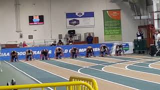 2018 CIAA Indoor Championship 60m Men Finals