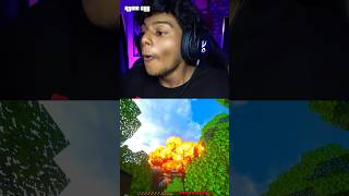 Minecraft ലെ Realistic പൊട്ടിത്തെറി 😂 | #shorts #minecraft #sayipop #comedy #funny #games #marpapa