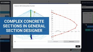 Complex Concrete Sections in General Section Designer | Structural Analysis and Design