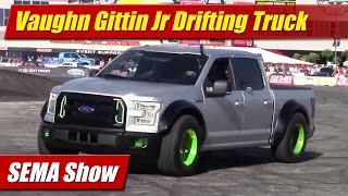 SEMA Show 2014: Vaughn Gittin Jr drifting Street Truck Concept