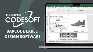 TEKLYNX CODESOFT Barcode Label Design Software