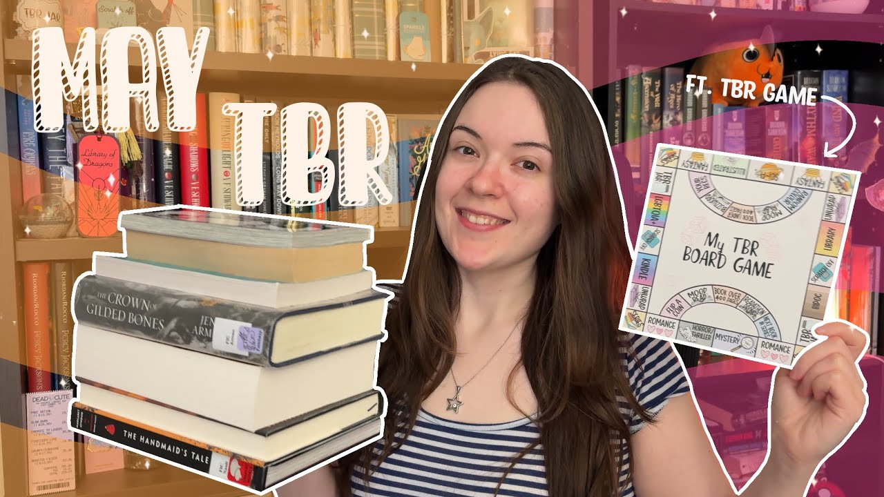 My May Tbr Ft My Tbr Board Game Unwrapping A Book Youtube