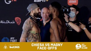 MICHAEL CHIESA VS NEIL MAGNY FACE-OFFS