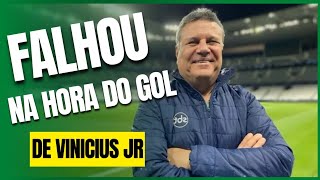FALHA na Narração do Téo José no gol do Vinícius Jr -  Voz embargou