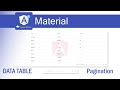 Angular Material Tutorial Data Table with Pagination | using Mat Table