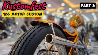 Kompilasi 126 Motor Custom Kustomfest 2024 Part 3