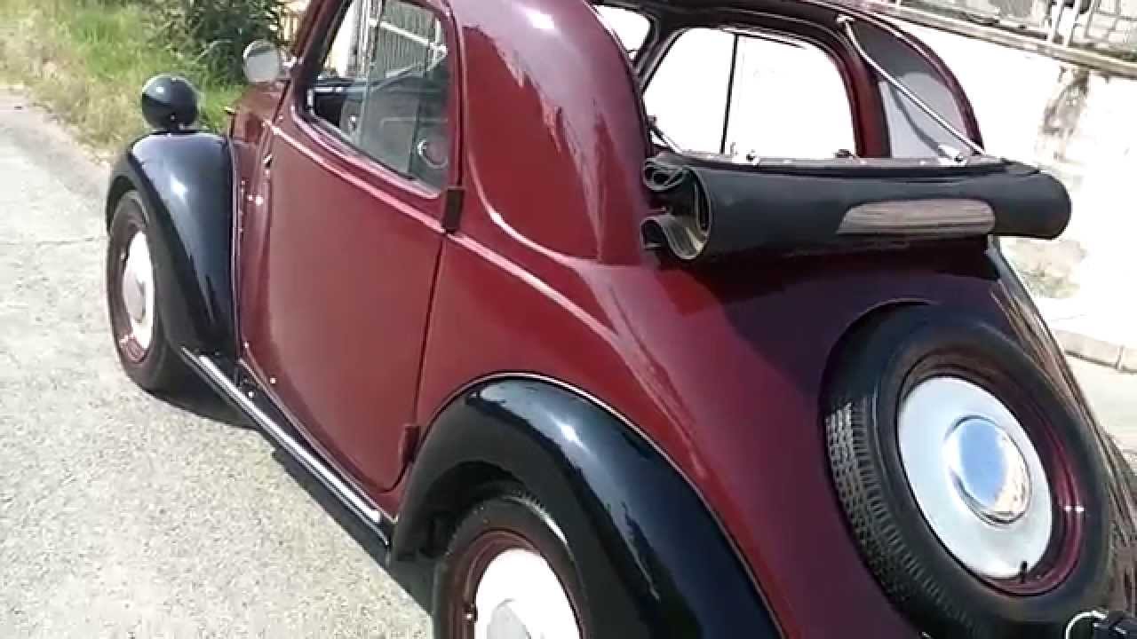 FIAT "Topolino 500 B" - YouTube