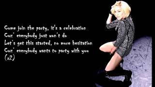 Madonna - Celebration (Lyrics On Screen)