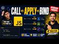 Call , Apply, Bind In Javascript