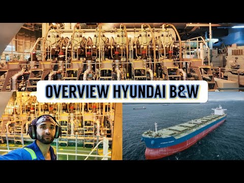 OVERVIEW HYUNDAI B&W 6S70MC-C7 | ヒュンダイ| 現代 | Sea Life | समुद्र जीवन ...