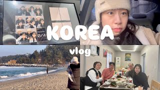 반년 만에 올리는 반년 전 브이로그 | Korea, my friend of 16 years, family trip, mukbang, leaving korea in 3 days 🌊