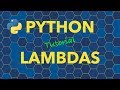 Python Lambdas