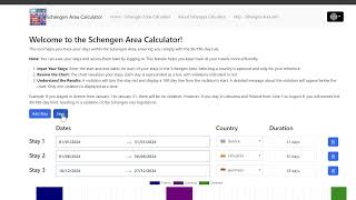 Master the Schengen Area Calculator: A Step-by-Step Guide for Travelers + Saving feature