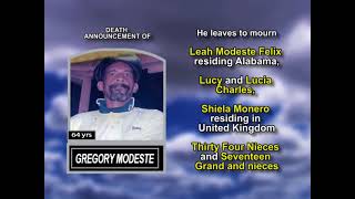 Gregory Modeste long