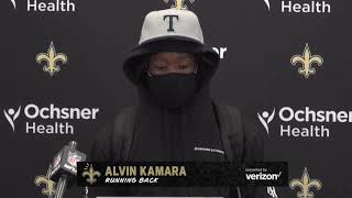 Alvin Kamara: "We gotta be better" | Saints-Panthers Postgame
