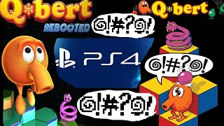 Q bert gameplay on PS4