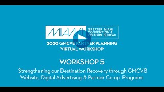 Strengthening our Destination Recovery through Website, Digital Advertising & Partner Co-op Programs