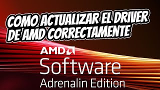 HOW TO UPDATE THE AMD GPU DRIVER CORRECTLY 2023