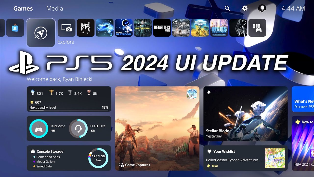 Ps5 Ui Update Introduces Live Wallpapers Widgets Now Undergoing Beta