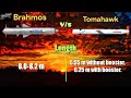 the comparison of brahmos cruise missile and tomahawk cruise missile who s better