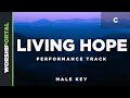 Living Hope - Male Key - C - Performance Track