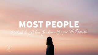 R3HAB \u0026 Lukas Graham - Most People (SUPER-Hi Remix) [Lyrics]