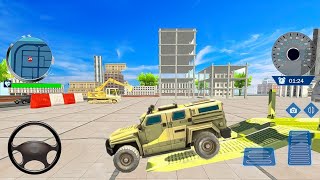 نقل شاحنة بضائع الجيش لعبة قيادة الشاحنة العاب اندرويد العاب سيارات شرطة Android Gameplay
