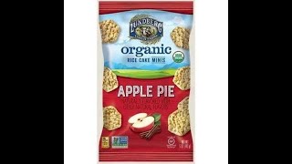 Lundberg Family Farms Apple Pie Rice Cake taste test