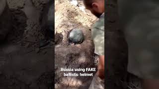 Russian Helmet is NOT Bulletproof