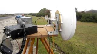 G8BKE/P on 76GHz at Ocknell in the New Forest