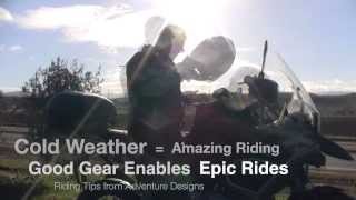 Winter Riding Tips to Keep You On The Road from Adventure Designs