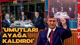 CHP Kürsüsünden AKP'yi Korkutan Fotoğraf! Özgür Özel Ekrem İmamoğlu Mansur Yavaş...