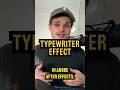 The Type Writer Effect in After Effects⌨️🔥 #tutorial #adobeaftereffects