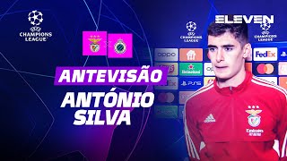 António Silva | Antevisão SL Benfica x Brugge | Champions League