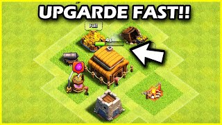 6 Secrets to Upgrade Faster in clash of clans (Easy and Free)