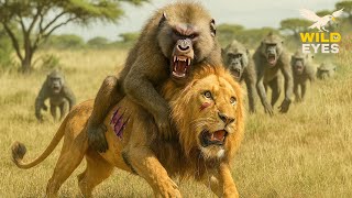 WILD SAVANNAH: RISE of the BABOON TROOP Against the Lions of the Grasslands | Wildlife Documentary