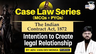 Balfour v/s Balfour | Landmark Cases of Indian Contract Act | StudyIQ Judiciary