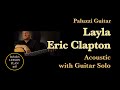 Eric Clapton Layla Guitar Lesson [Acoustic Version with Solo]