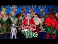Naughty or Nice ALL THE SANTAS AND REINDEER! Fresh Monkey Fiction BBTS Exclusive Figure Review