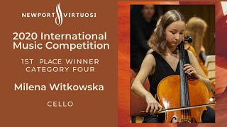 Milena Witkowska - Cello (14 years), Cello Concerto No. 1 in C Major by Joseph Haydn