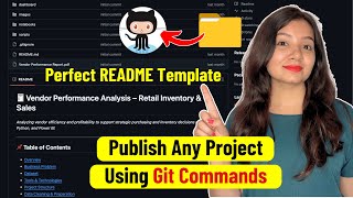 How to Upload Project on Github (with README & Folder Setup) | Github Tutorial | How to use Github
